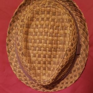 Men's Brown Woven Straw hat size L/XL
